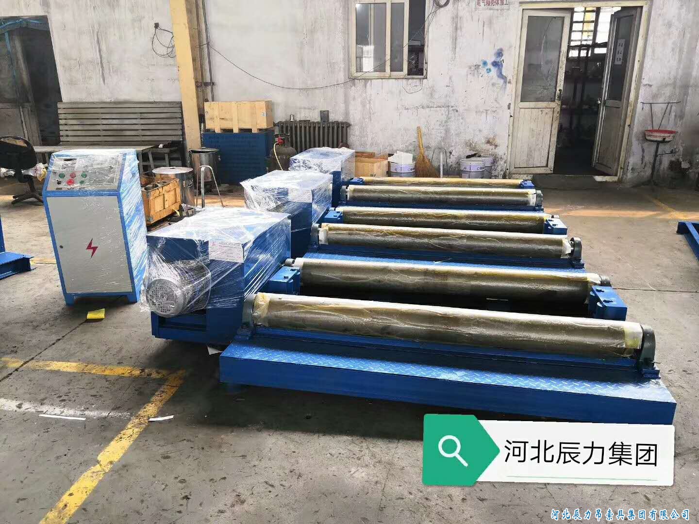 鋼絲繩纏放繩機(jī)器，鋼絲繩索具壓制機(jī)器，集體裝柜發(fā)貨